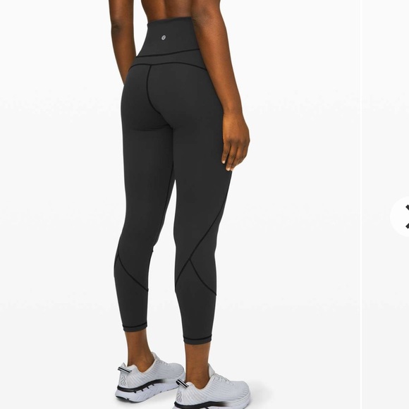 Lululemon In Movement Tight 25" *Everlux Black - Picture 2 of 6